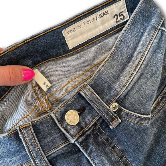 👖Rag & Bone Jeans - Size 25 / Ankle / Skinny / Rae Wash - Picture 7 of 12